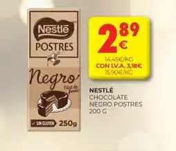 CashDiplo NESTLÉ Chocolate negro postres oferta