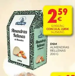 CashDiplo DSM Almendras rellenas oferta