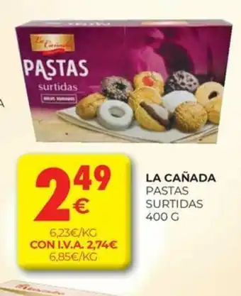 LA CAÑADA Pastas surtidas