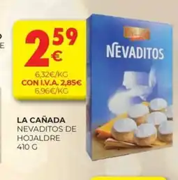 CashDiplo LA CAÑADA Nevaditos de hojaldre oferta