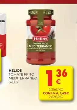 CashDiplo HELIOS Tomate frito mediterraneo oferta