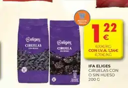 CashDiplo IFA ELIGES Ciruelas con o sin hueso oferta