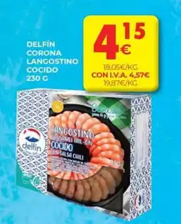 CashDiplo DELFÍN Corona langostino cocido oferta