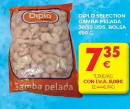 CashDiplo DIPLO Selection gamba pelada 30/50 uds. bolsa oferta