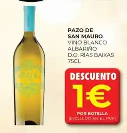 CashDiplo PAZO DE SAN MAURO Vino blanco albariño d.o. rias baixas oferta