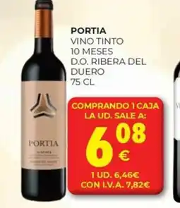 CashDiplo PORTIA Vino tinto 10 meses d.o. ribera del duero oferta