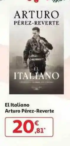 Alcampo El Italiano Arturo Pérez-reverte oferta