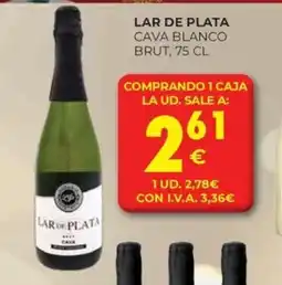 CashDiplo LAR DE PLATA Cava blanco oferta