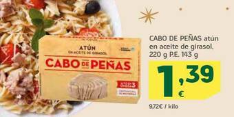 HiperDino Cabo De Peñas Atún En Aceite De Girasol oferta