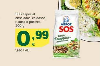 HiperDino Sos Especial Ensaladas Caldosos Risotto O Postres oferta