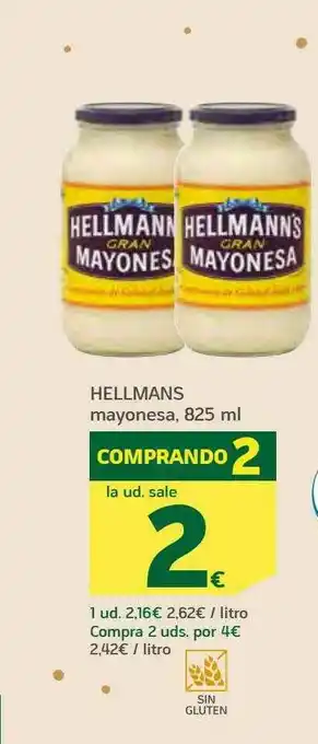 HiperDino Hellmans Mayonesa oferta