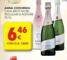 CashDiplo ANNA CODORNIU Cava brut rose, regular o nature oferta