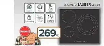 Tien 21 Encimera Sauber Sev-03 oferta