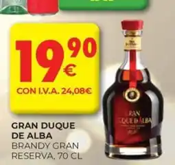 CashDiplo GRAN DUQUE DE ALBA Brandy gran reserva oferta