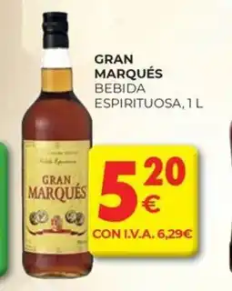 CashDiplo GRAN MARQUÉS Bebida espirituosa oferta