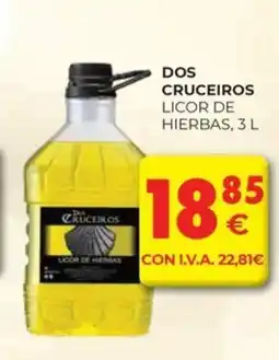 CashDiplo DOS CRUCEIROS Licor de hierbas oferta