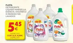 CashDiplo FLOTA Detergente líquido marsella, esencia, oceánico o paraiso 100 lavados oferta