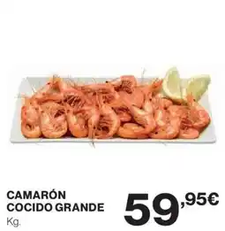 Hipercor Camarón cocido grande oferta