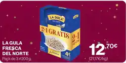 Hipercor LA GULA FRESCA DEL NORTE oferta