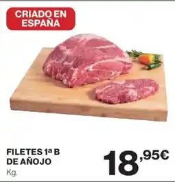 Hipercor Filetes 1a b de añojo oferta