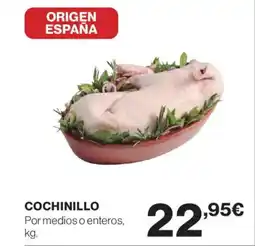 Hipercor Cochinillo oferta