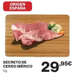 Hipercor Secreto de cerdo ibérico oferta