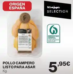 Hipercor Pollo campero listo para asar oferta