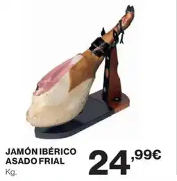 Hipercor Jamón ibérico asado frial oferta