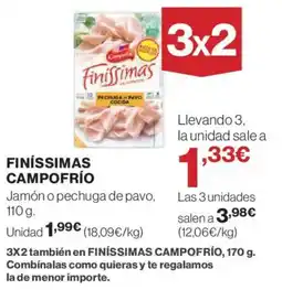 Hipercor CAMPOFRÍO Finíssimas oferta