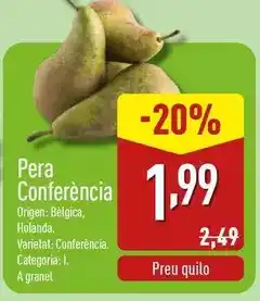 ALDI Pera conferencia oferta