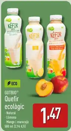 ALDI Gutbio - quefir ecologic oferta