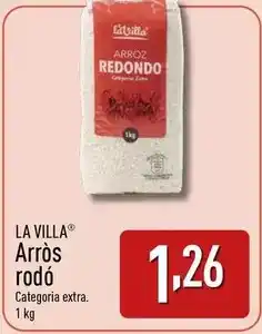 ALDI La villa - arros rodó oferta