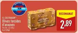 ALDI El cultivador - olives farcides d'anxoves oferta