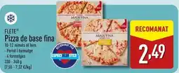 ALDI Flete - pizza de base fina oferta