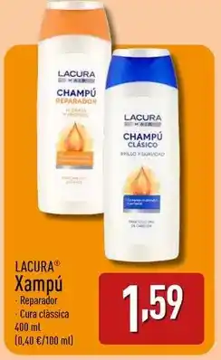 ALDI Lacura - xampú oferta