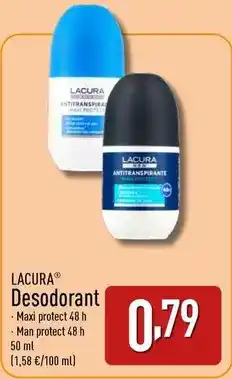 ALDI Lacura - desodorant oferta