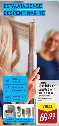 ALDI Ambiano - modelador de cabells 5 en 1 professional oferta