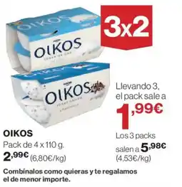 Hipercor OIKOS oferta