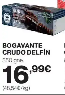 Hipercor DELFÍN Bogavante crudo oferta