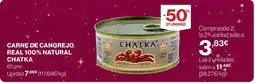 Hipercor CHATKA Carne de cangrejo real 100% natural oferta