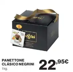Hipercor NEGRINI Panettone clásico oferta