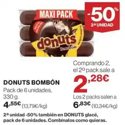 Hipercor Donuts bombón oferta