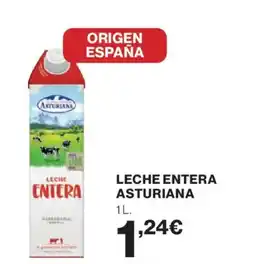 Hipercor ASTURIANA Leche entera oferta