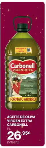Hipercor CARBONELL Aceite de oliva virgen extra oferta