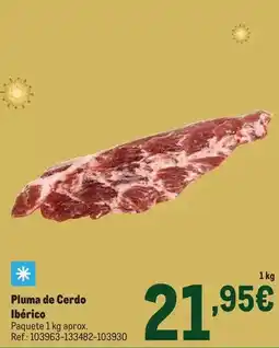 Makro Pluma de cerdo iberico oferta