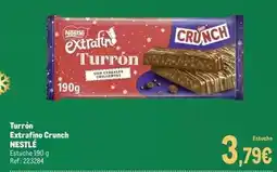 Makro Nestlé - turrón extrafino crunch oferta