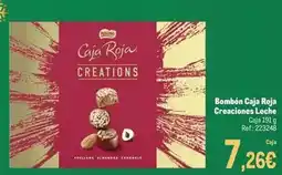 Makro Nestlé - bombon caja roja creaciones leche oferta