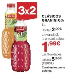 Hipercor GRANINI Clásicos 0% oferta