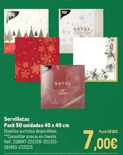 Makro Royal - servilletas oferta