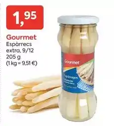 Suma Supermercados Gourmet - espárrecs extra oferta